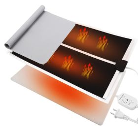 1Pc Resin Heating Mat With Smart Timer Setting Resin Curing Machine Silicone Mat Resin Dryer 4 Gear Temperature Adjustment For Resin Mold Silicon (Option: Black)